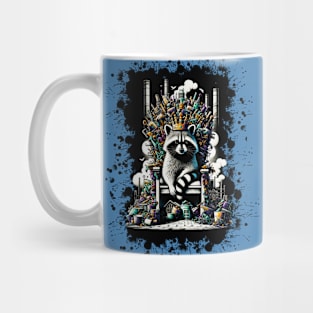 Throne of Trash: The Raccoon King Mug